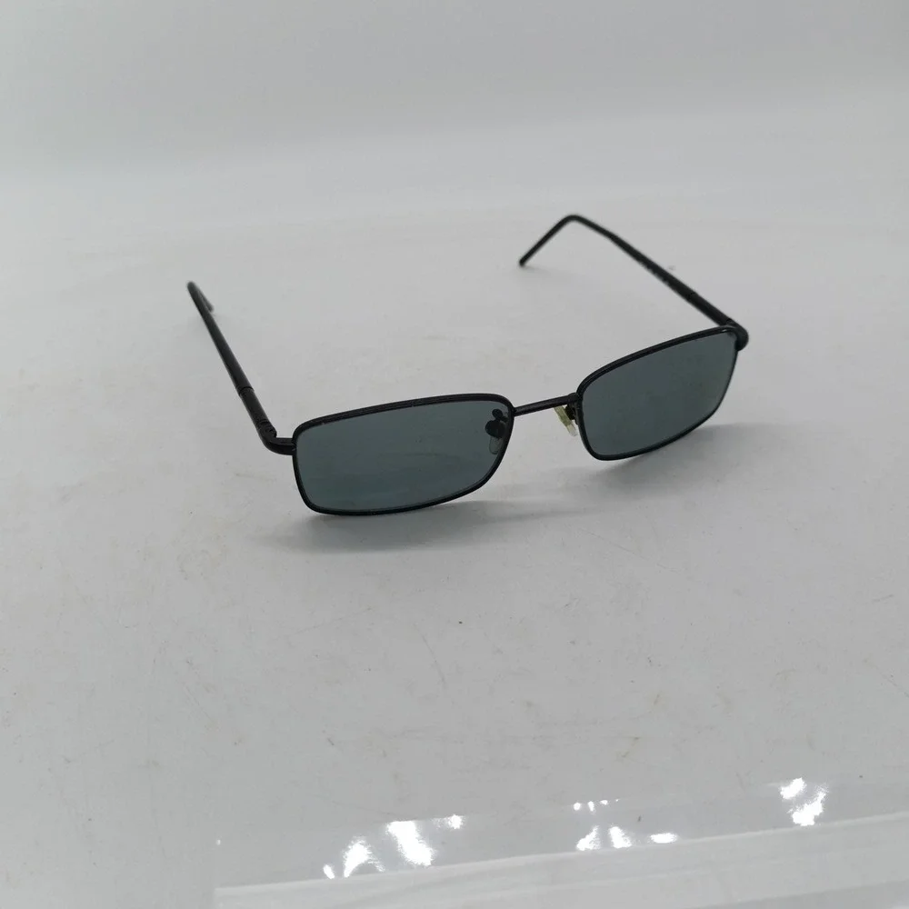Montblanc MB242 002 Black Rectangle 53-18-140 Metal Sunglasses Frames Only 62